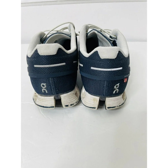 On Womens Swiss Engineering Cloud Sz US 8.5M Blue Running Shoes Sneakers - Picture 2 of 9